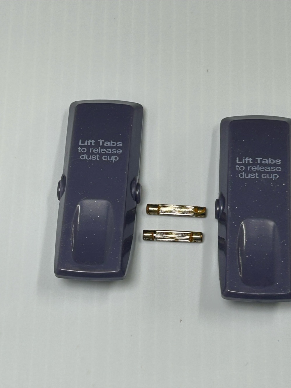 Shark NV351 OEM Dust Bin Release Latch Clip Replacement Set of 2